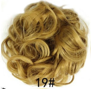 New Trendy Design Women Wavy Curly Messy Hair Bun Synthetic - 𝓢𝓱𝓸𝓹𝓵𝓮𝓬𝔂