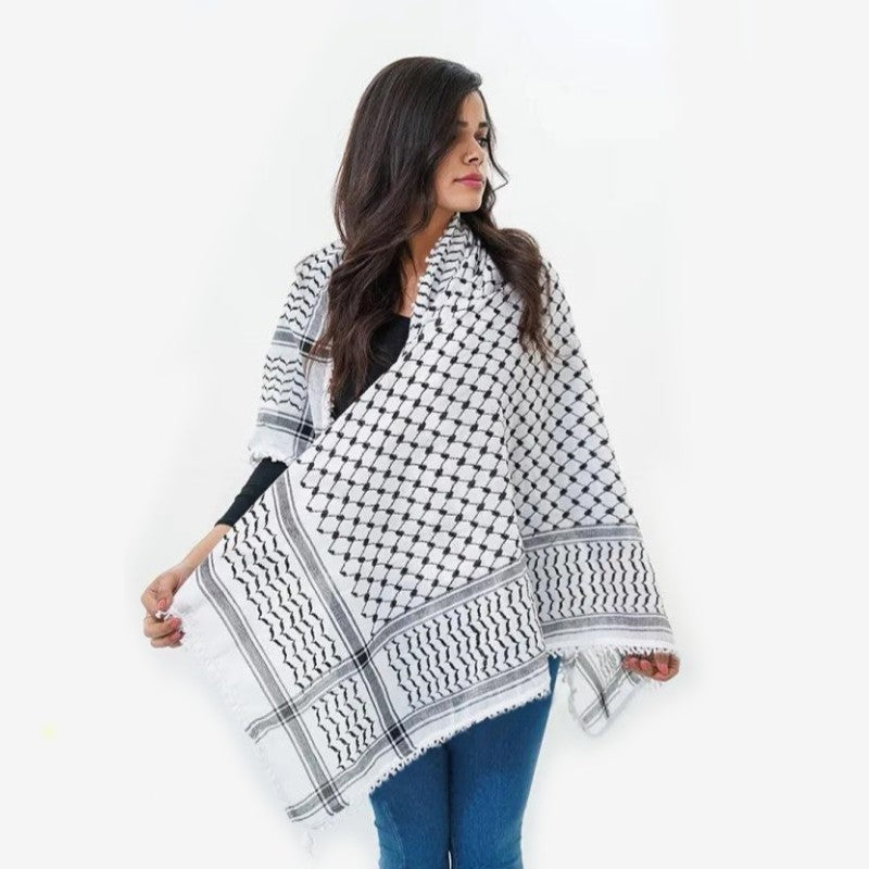 Men's Keffiyeh Jacquard Warp Knitting - 𝓢𝓱𝓸𝓹𝓵𝓮𝓬𝔂