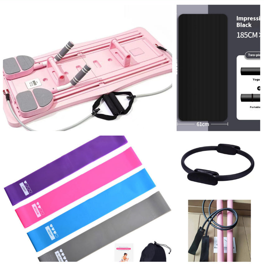 Four-in-one Foldable Automatic Rebound Home Exercise Abdominal Muscle Firm Abs Fitness Board