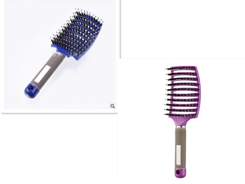 Hairbrush Anti Klit Brushy Haarborstel Women Detangler Hair Brush Bristle Nylon Scalp Massage  Teaser Hair Brush Comb - 𝓢𝓱𝓸𝓹𝓵𝓮𝓬𝔂