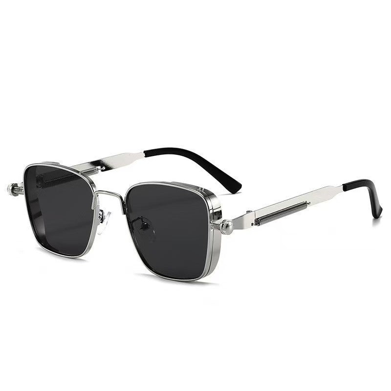 Men's Box Metal Retro UV Sun Glasses - 𝓢𝓱𝓸𝓹𝓵𝓮𝓬𝔂