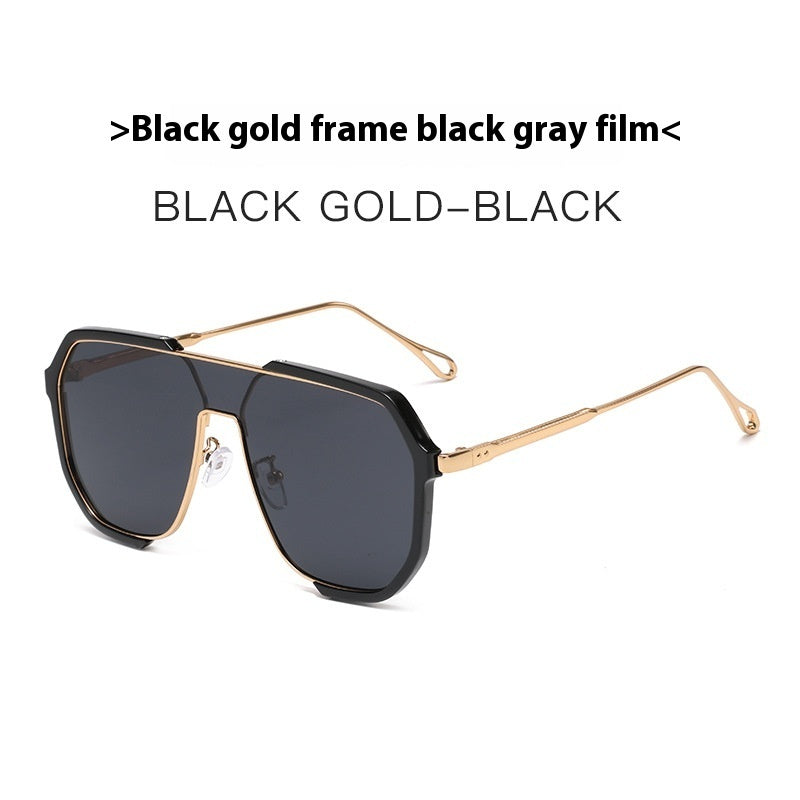 Fashionable Concave Sunglasses Trendy Anti-blue Light - 𝓢𝓱𝓸𝓹𝓵𝓮𝓬𝔂