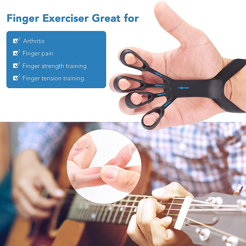 Silicone Grip Device Finger Exercise Stretcher Arthritis Hand Grip Trainer Strengthen Rehabilitation Training To Relieve Pain - 𝓢𝓱𝓸𝓹𝓵𝓮𝓬𝔂