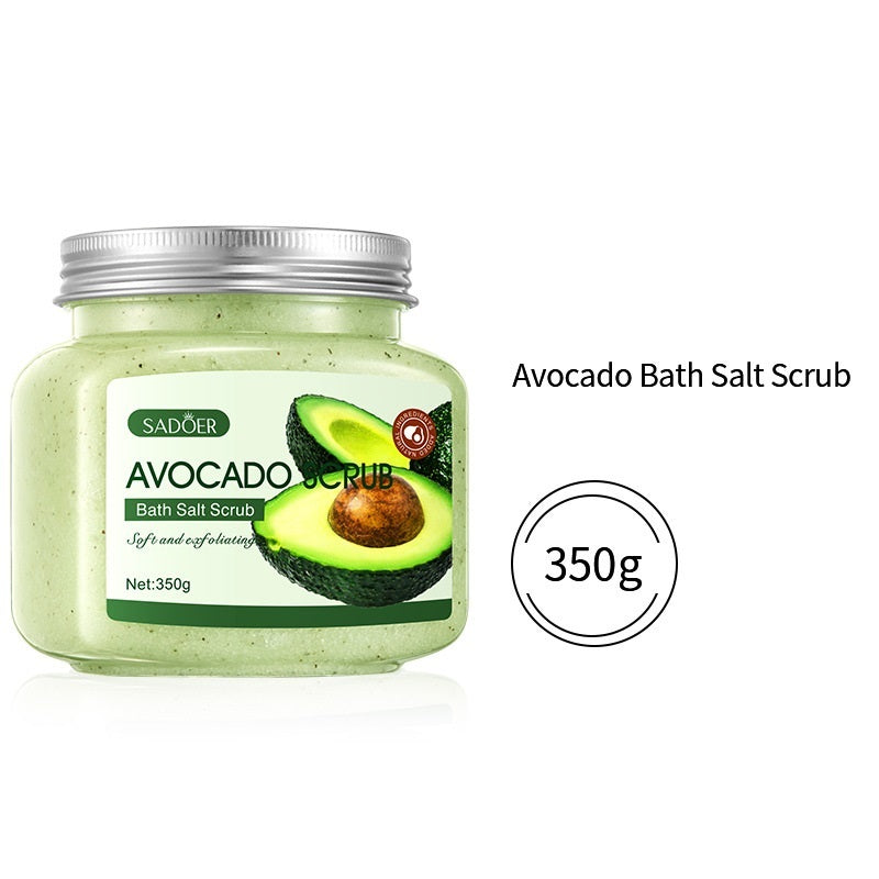 Fruit Bath Salt Scrub Cream Exfoliating Body Care - 𝓢𝓱𝓸𝓹𝓵𝓮𝓬𝔂