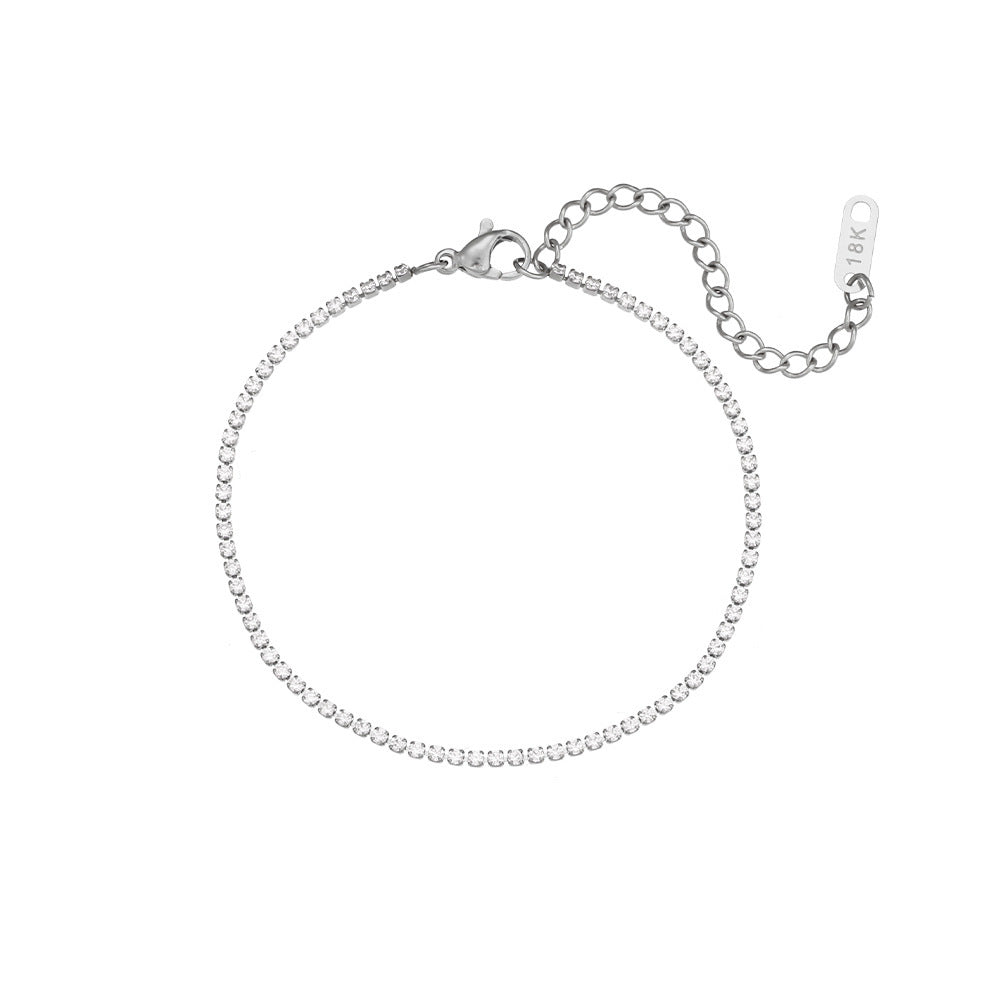 Stainless Steel Fashion Simple Bracelet Necklace Ornament - 𝓢𝓱𝓸𝓹𝓵𝓮𝓬𝔂