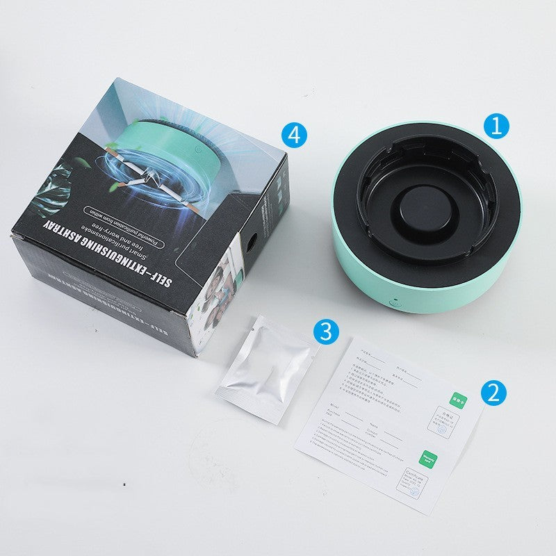 Smoke Removal Air Purification Ashtray Anion Purification Practical Automatic Purifier Ashtray Portable Gadgets For Car Ashtray - 𝓢𝓱𝓸𝓹𝓵𝓮𝓬𝔂