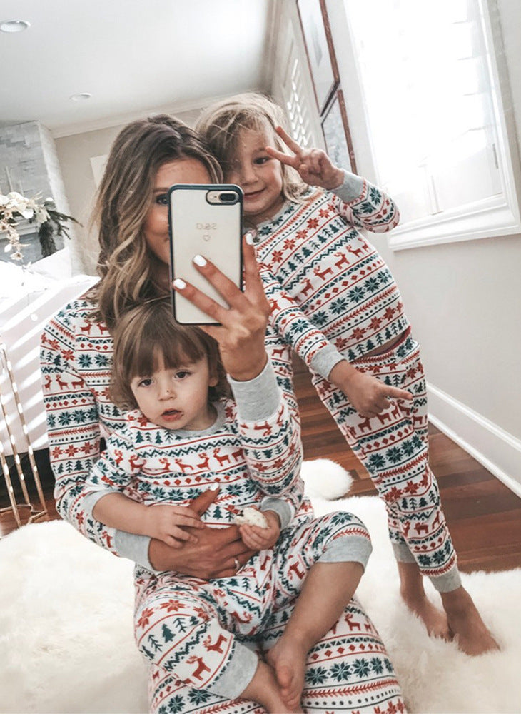 Christmas Pajamas Family Matching New Year Father Mother Kids Baby Look Clothes Set Dad Mom And Daughter Son Pyjamas Outfit - 𝓢𝓱𝓸𝓹𝓵𝓮𝓬𝔂