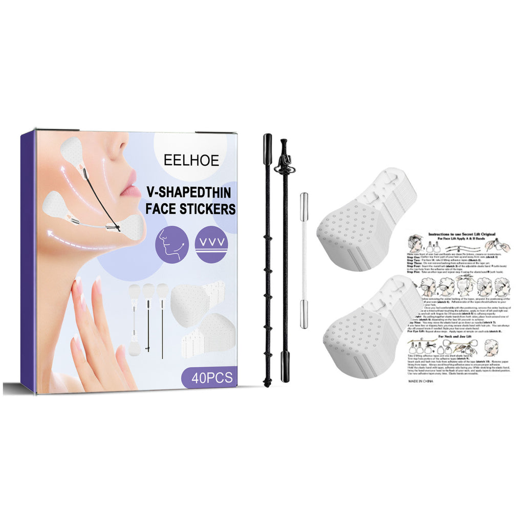 Facial Invisible Lifting Patch Shaping And Firming The Face