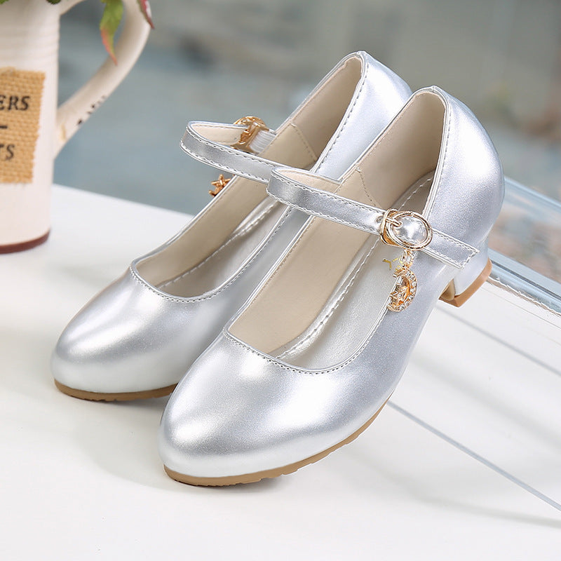 Korean Crystal Performance Children's Single-layer Shoes - 𝓢𝓱𝓸𝓹𝓵𝓮𝓬𝔂