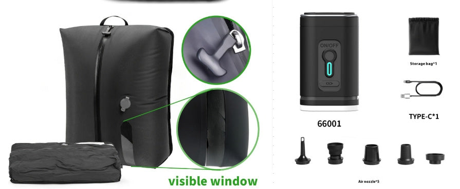 Outdoor Air Fast Suction Storage Wireless Portable
