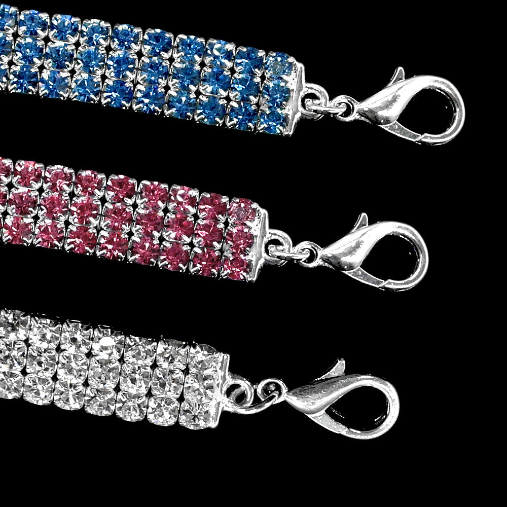 Bling Rhinestone Dog Collar Crystal Puppy Chihuahua Pet Dog Collars Leash For Small Medium Dogs Cats - 𝓢𝓱𝓸𝓹𝓵𝓮𝓬𝔂