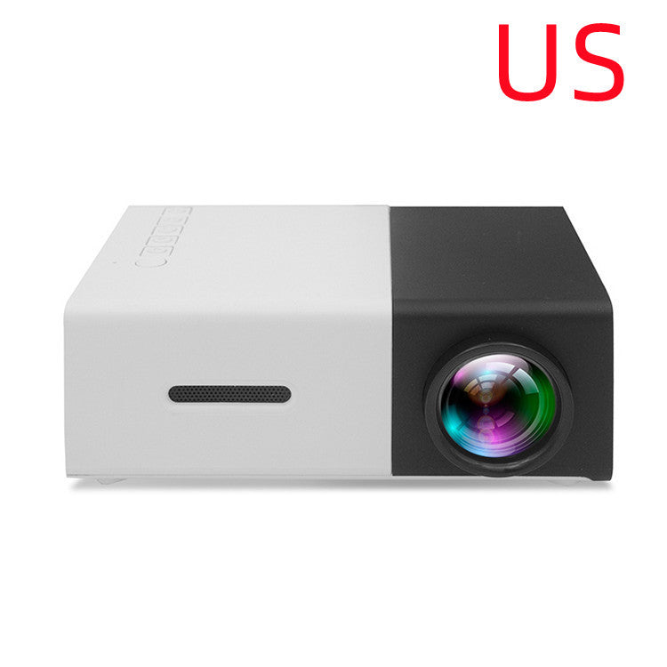 Portable Projector 3D Hd Led Home Theater Cinema HDMI-compatible Usb Audio Projector Yg300 Mini Projector - 𝓢𝓱𝓸𝓹𝓵𝓮𝓬𝔂