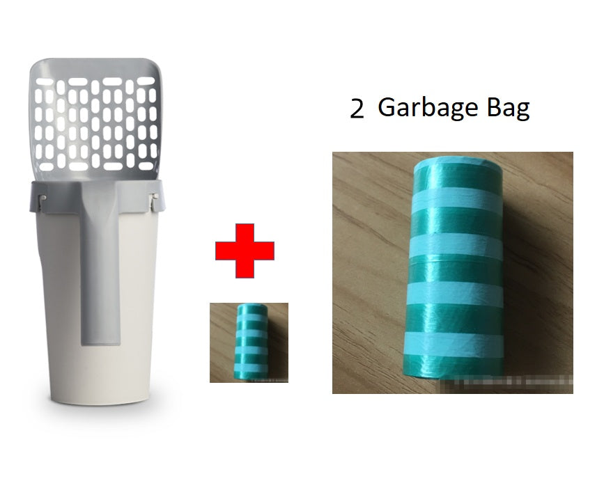 Storage Box Integrated Lazy Cat Litter Shovel Set - 𝓢𝓱𝓸𝓹𝓵𝓮𝓬𝔂