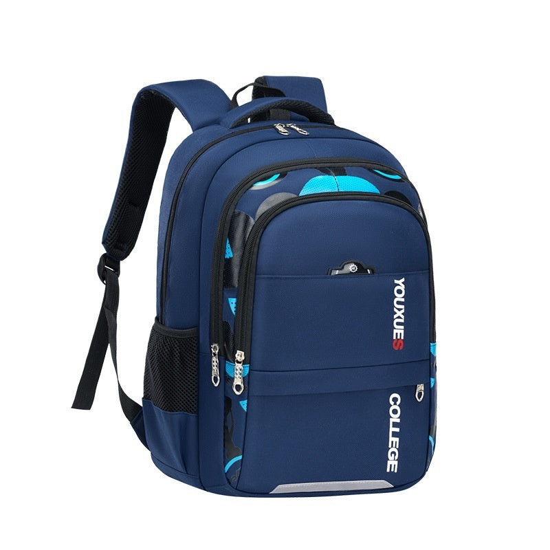 Simple Waterproof Multi-compartment Large Capacity Backpack - 𝓢𝓱𝓸𝓹𝓵𝓮𝓬𝔂