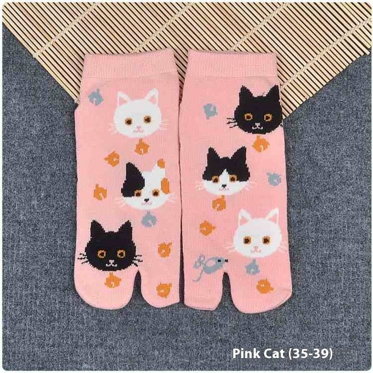Two-toe Socks Split Toe Women's Cotton Socks - 𝓢𝓱𝓸𝓹𝓵𝓮𝓬𝔂