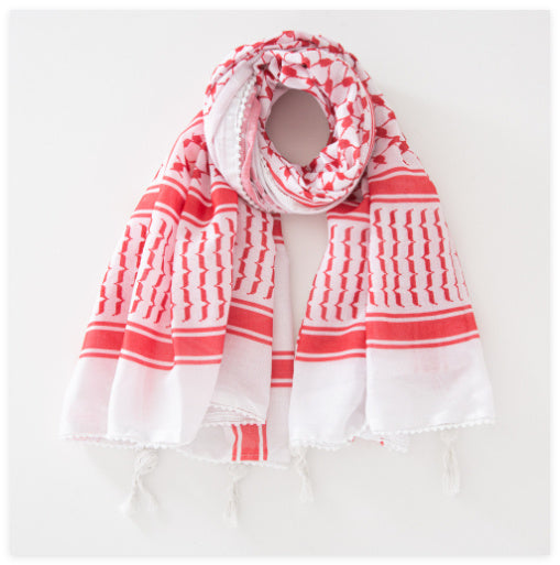 Men's Keffiyeh Jacquard Warp Knitting - 𝓢𝓱𝓸𝓹𝓵𝓮𝓬𝔂