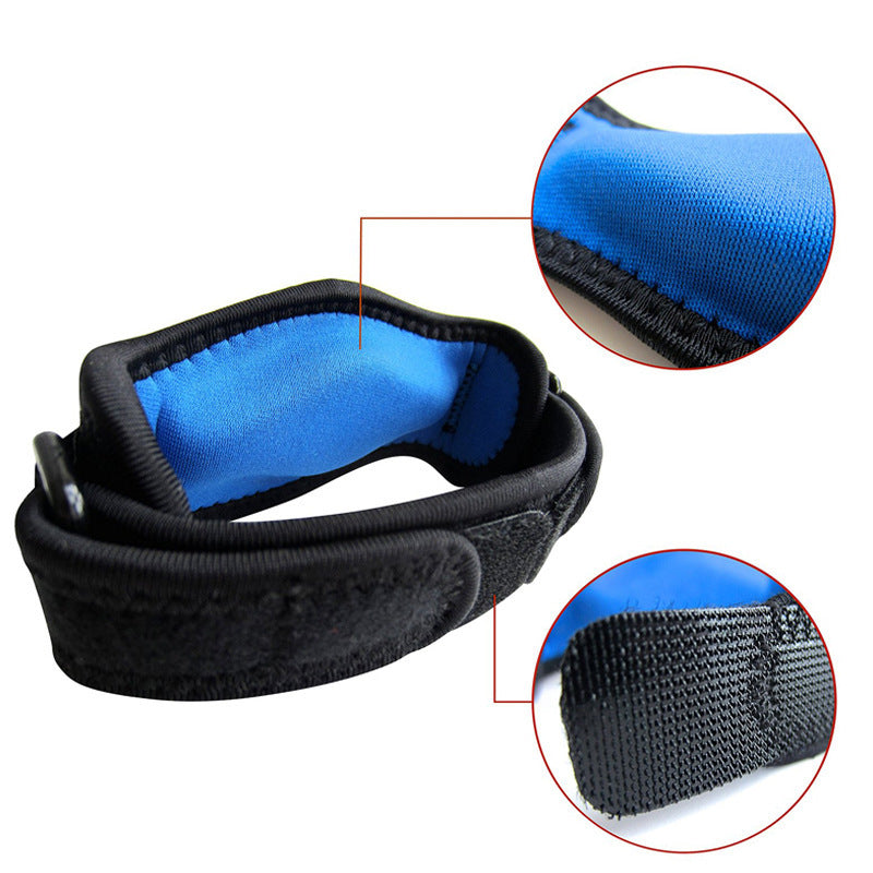 Pressure Double Buckle Anti-collision Protection Adjustable Neoprene Tennis Elbow Pad Protective Gear