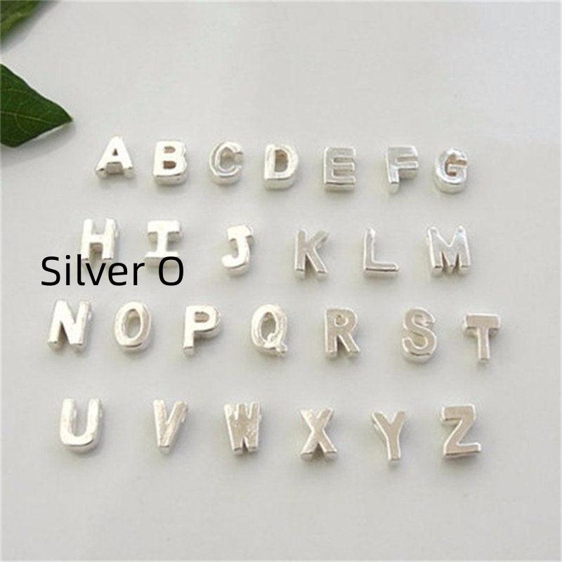 Peach Heart Shaped Letter Necklace Clavicle Chain Necklace - 𝓢𝓱𝓸𝓹𝓵𝓮𝓬𝔂