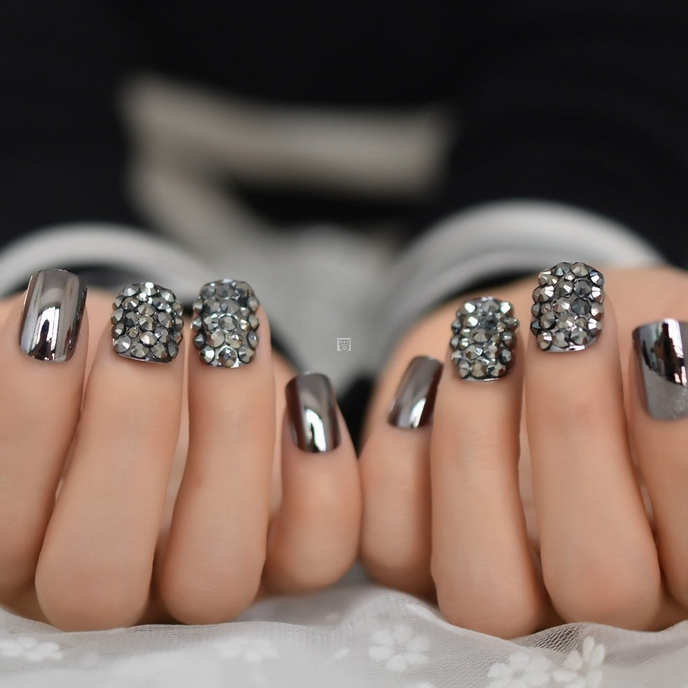 Metal false nails for women - 𝓢𝓱𝓸𝓹𝓵𝓮𝓬𝔂