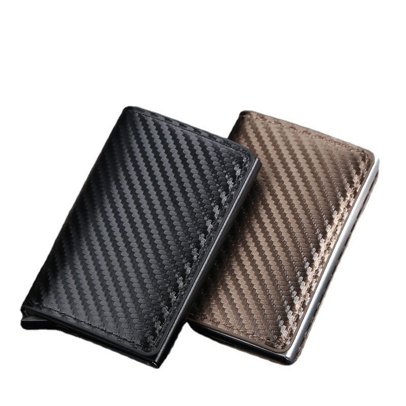 Carbon Fiber RFID Anti-theft Swiping Automatic Pop-up Card Package - 𝓢𝓱𝓸𝓹𝓵𝓮𝓬𝔂