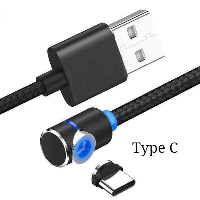 Magnetic Cable LED Magnet Charger Cable USB Cable & USB Type-C USB C - 𝓢𝓱𝓸𝓹𝓵𝓮𝓬𝔂