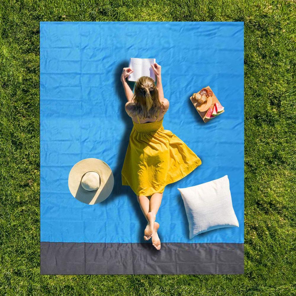 Portable Waterproof Picnic Mat Beach Mat Pocket Blanket - 𝓢𝓱𝓸𝓹𝓵𝓮𝓬𝔂