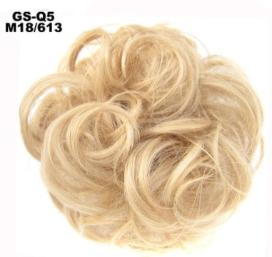 New Trendy Design Women Wavy Curly Messy Hair Bun Synthetic - 𝓢𝓱𝓸𝓹𝓵𝓮𝓬𝔂