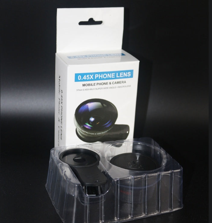 Phone Lens kit 0.45x Super Wide Angle & 12.5x Super Macro Lens HD Camera Lentes - 𝓢𝓱𝓸𝓹𝓵𝓮𝓬𝔂