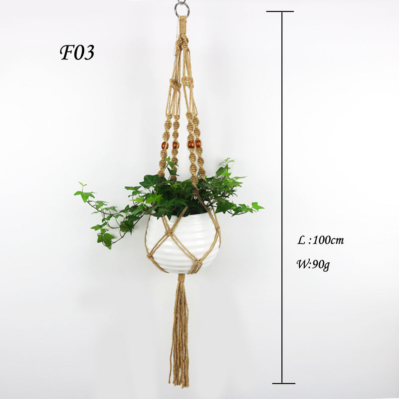 Bead hanging basket plant net hanging basket - 𝓢𝓱𝓸𝓹𝓵𝓮𝓬𝔂