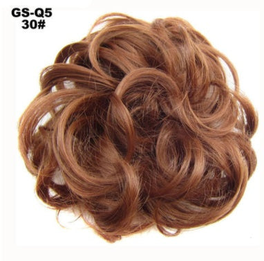 New Trendy Design Women Wavy Curly Messy Hair Bun Synthetic - 𝓢𝓱𝓸𝓹𝓵𝓮𝓬𝔂