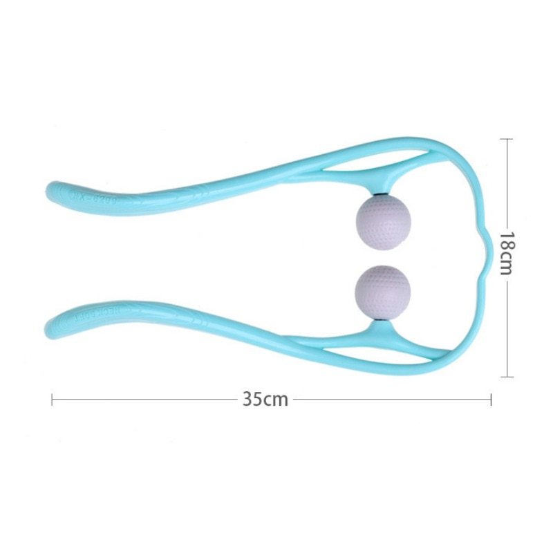 Plastic Pressure Point Therapy Neck Massageador Massagem Relieve Hand Roller Neck Massager For Neck Shoulder Trigger Point - 𝓢𝓱𝓸𝓹𝓵𝓮𝓬𝔂