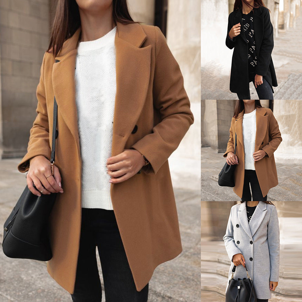 Winter Long Woolen Coats - 𝓢𝓱𝓸𝓹𝓵𝓮𝓬𝔂