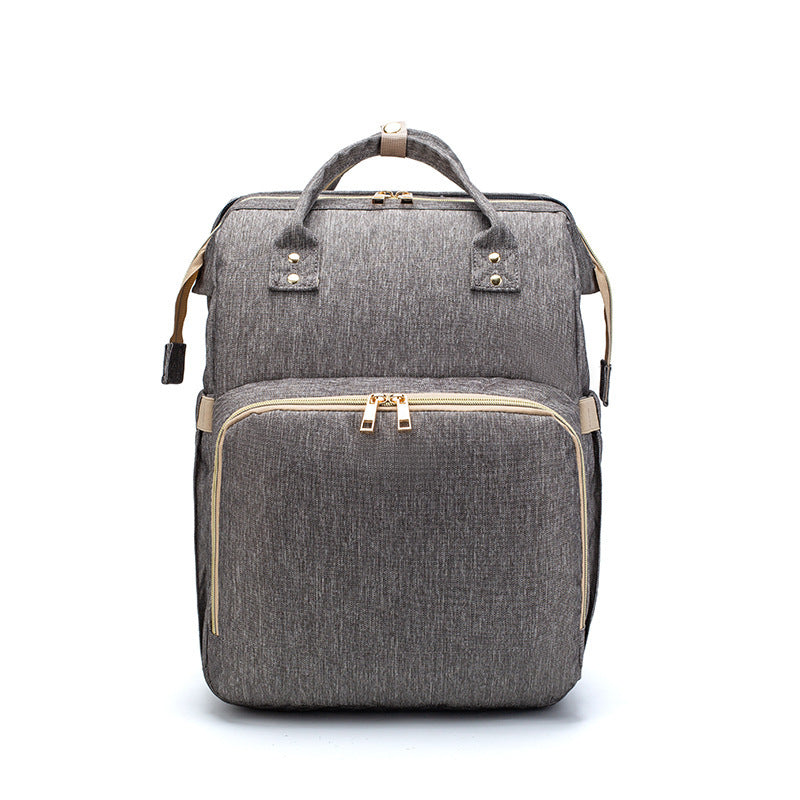 USB Charging Version Mommy Bed Backpack Folding Large Capacity Multi-function - 𝓢𝓱𝓸𝓹𝓵𝓮𝓬𝔂