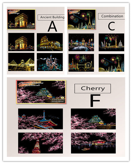 Scratch Painting - Kratzmalerei - 𝓢𝓱𝓸𝓹𝓵𝓮𝓬𝔂