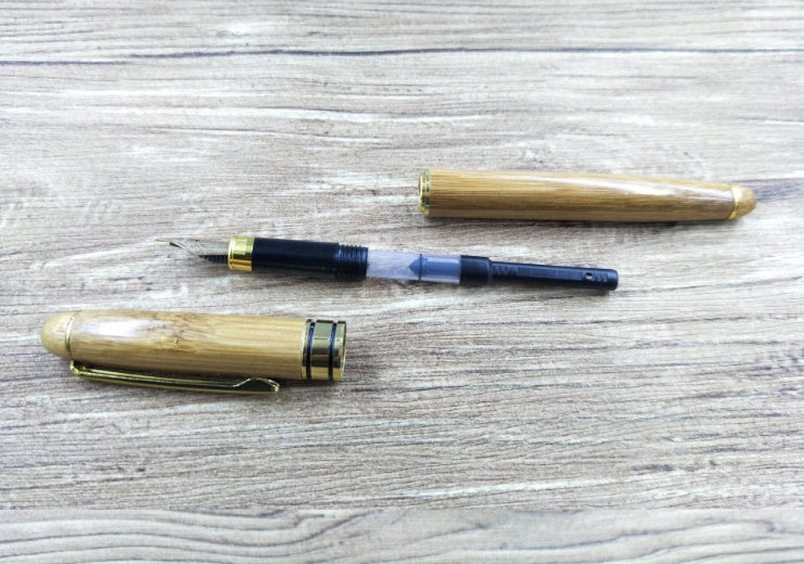Bamboo Pen Bamboo Pen Pen Ball Pen Lettering Customer Gift Hard Pen Neutral Bamboo Pen - 𝓢𝓱𝓸𝓹𝓵𝓮𝓬𝔂