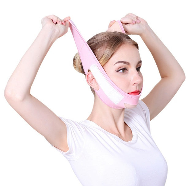 Face Slim V-Line Lift Up Mask Cheek Chin Neck Slimming Thin Belt Strap Beauty Delicate Facial Thin Face Mask Slimming Bandage - 𝓢𝓱𝓸𝓹𝓵𝓮𝓬𝔂