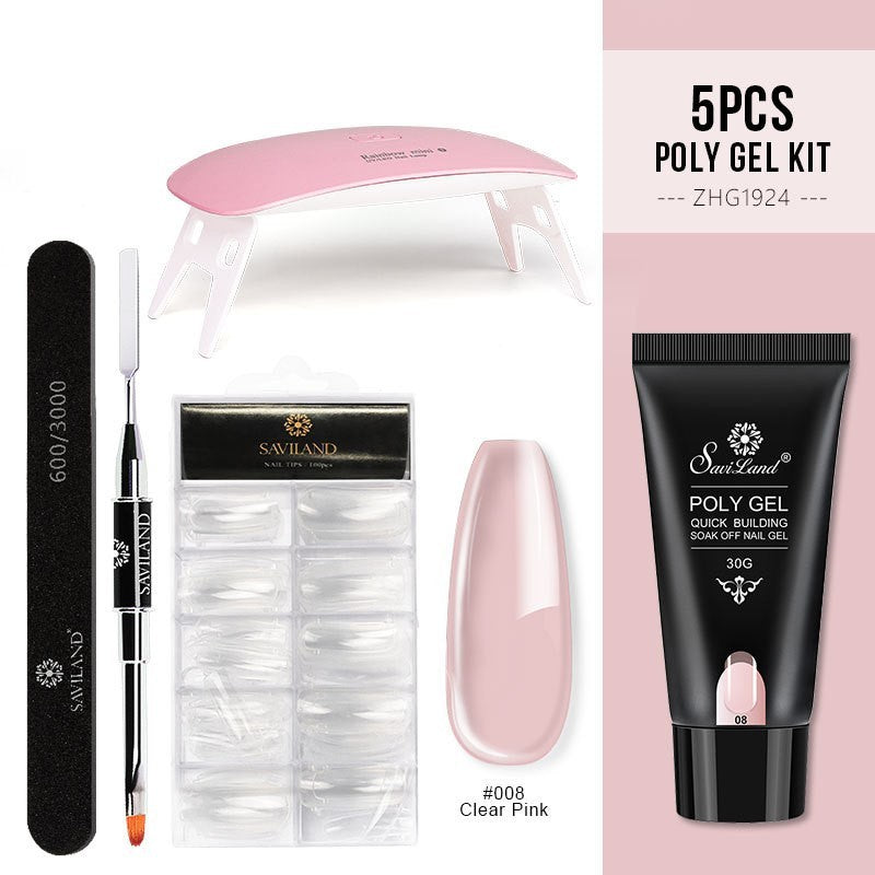 Quick Extension Gel Crystal Gel Nail Set - 𝓢𝓱𝓸𝓹𝓵𝓮𝓬𝔂
