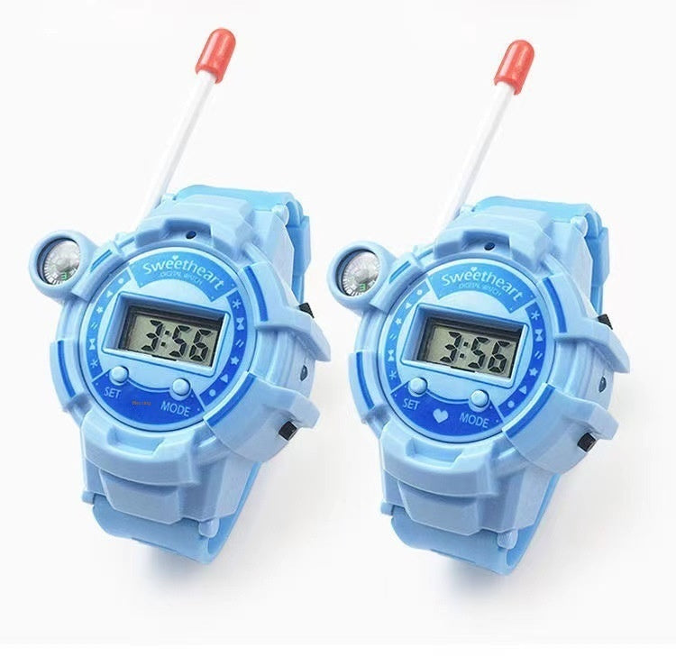 A Pair Of Children's Toy Walkie-talkie Watch Long-distance HD Wireless Call - 𝓢𝓱𝓸𝓹𝓵𝓮𝓬𝔂