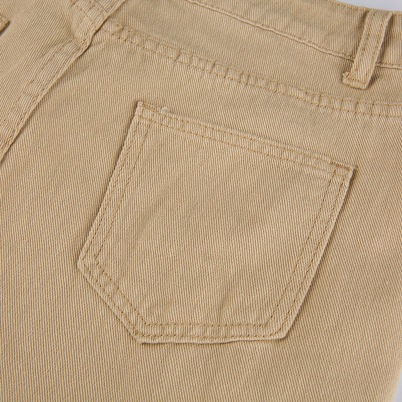 Spice Girl Style High Waist Slim Jeans Bell Bottoms - 𝓢𝓱𝓸𝓹𝓵𝓮𝓬𝔂