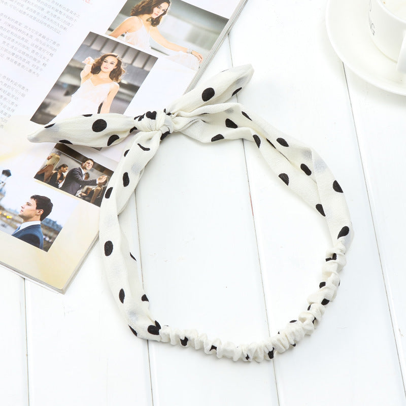 Big bow tie bunny ears headband - 𝓢𝓱𝓸𝓹𝓵𝓮𝓬𝔂