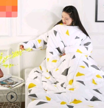 Winter Lazy Quilt with Sleeves - 𝓢𝓱𝓸𝓹𝓵𝓮𝓬𝔂
