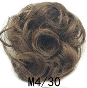 New Trendy Design Women Wavy Curly Messy Hair Bun Synthetic - 𝓢𝓱𝓸𝓹𝓵𝓮𝓬𝔂
