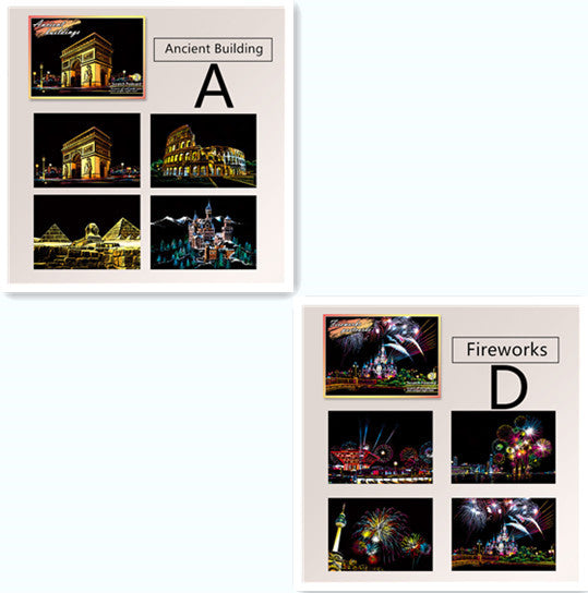 Scratch Painting - Kratzmalerei - 𝓢𝓱𝓸𝓹𝓵𝓮𝓬𝔂