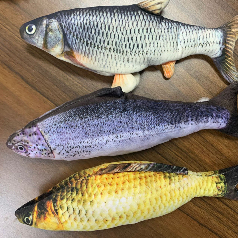 Without Cat Nip Version - Electric Jumping Fish Simulation Electric Fish Toy - 𝓢𝓱𝓸𝓹𝓵𝓮𝓬𝔂