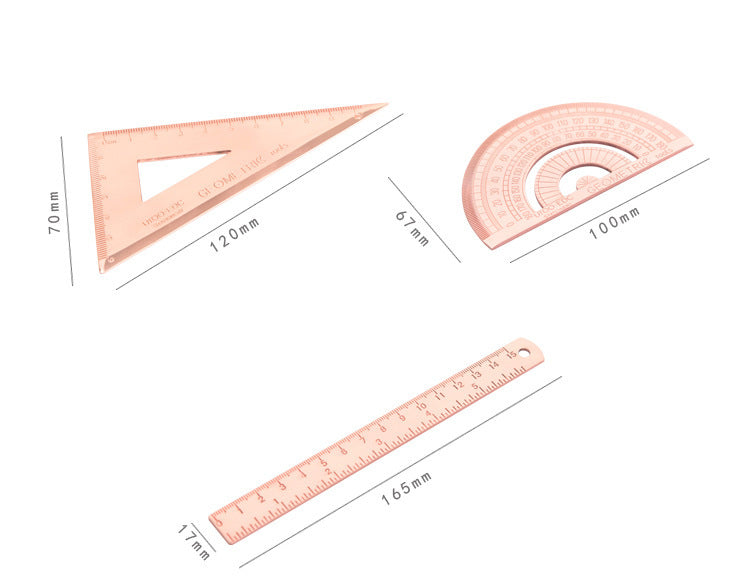 Office stationery ruler set - 𝓢𝓱𝓸𝓹𝓵𝓮𝓬𝔂