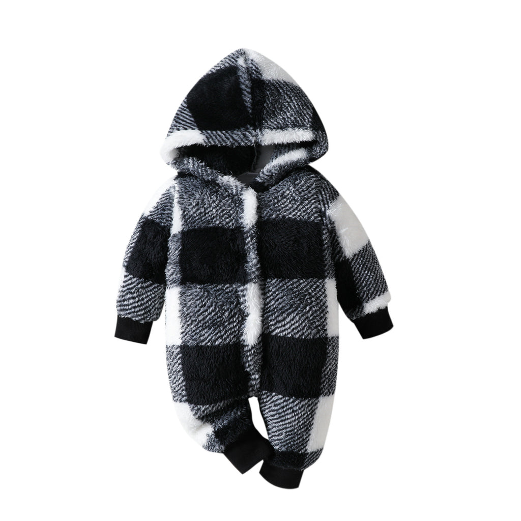 Baby Hooded One-piece Homewear Clothing Jumpsuit Autumn - 𝓢𝓱𝓸𝓹𝓵𝓮𝓬𝔂