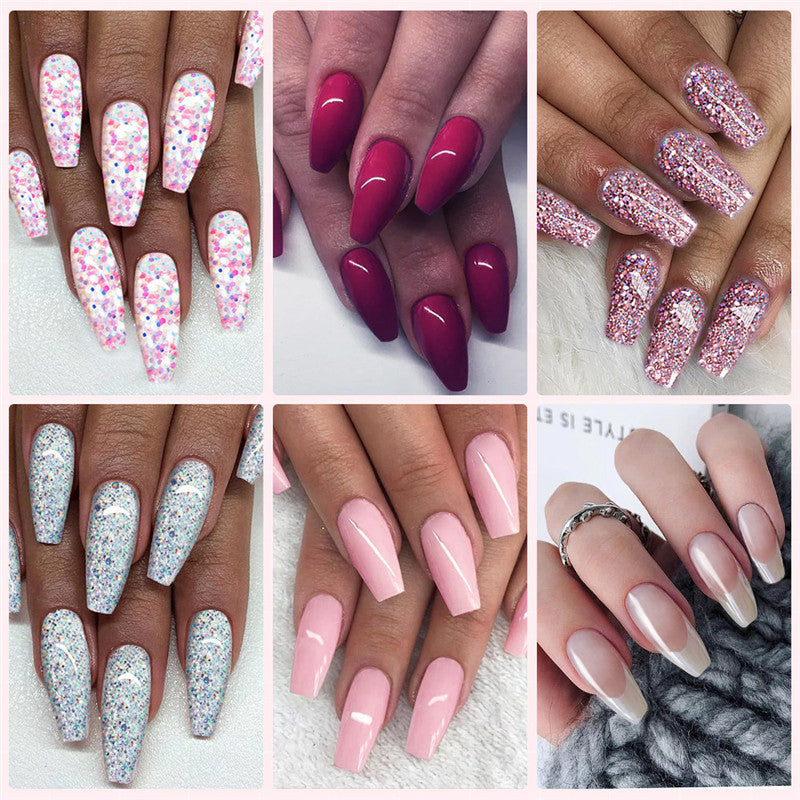 Multi-color mixed nail solid model glue - 𝓢𝓱𝓸𝓹𝓵𝓮𝓬𝔂