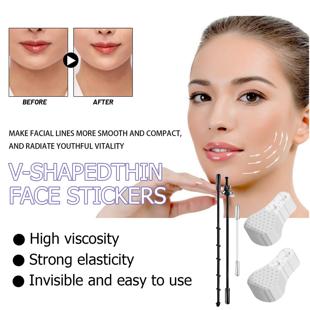 Facial Invisible Lifting Patch Shaping And Firming The Face