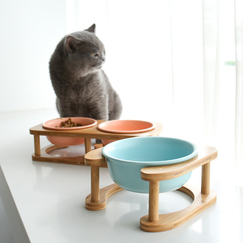 Ceramic cat bowl cat food bowl cat food - 𝓢𝓱𝓸𝓹𝓵𝓮𝓬𝔂