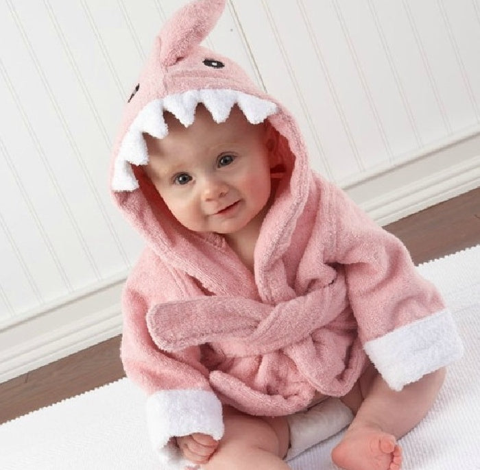 Cartoon Cute Animal Modeling Baby Bath Towels Baby Bathrobes Cotton Children's Bathrobes Baby Hooded - 𝓢𝓱𝓸𝓹𝓵𝓮𝓬𝔂